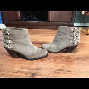 Sam Edelman suede booties
